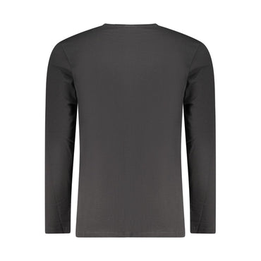 Hugo Boss Black Cotton Men T-Shirt