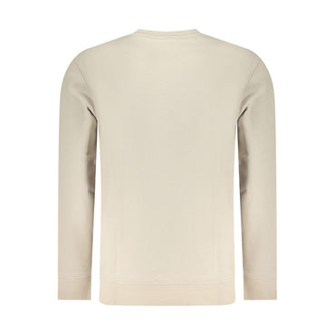 Hugo Boss Beige Cotton Men Sweatshirt