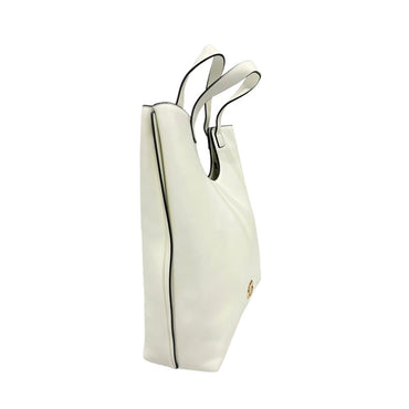 Twinset White PU Women Handbag
