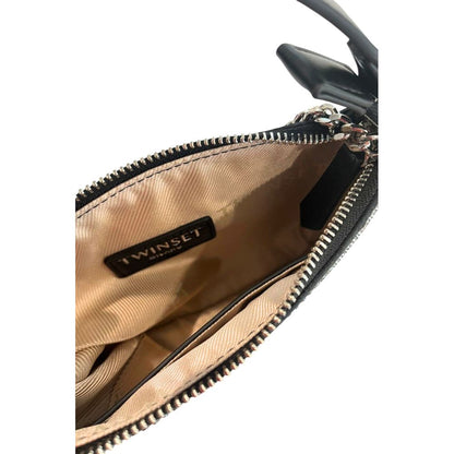 Twinset Purple PU Women Shoulder Bag