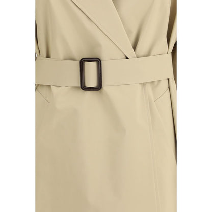 Max Mara Beige Cotton Trench Coat