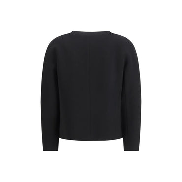 Max Mara Black Triacetate Coat