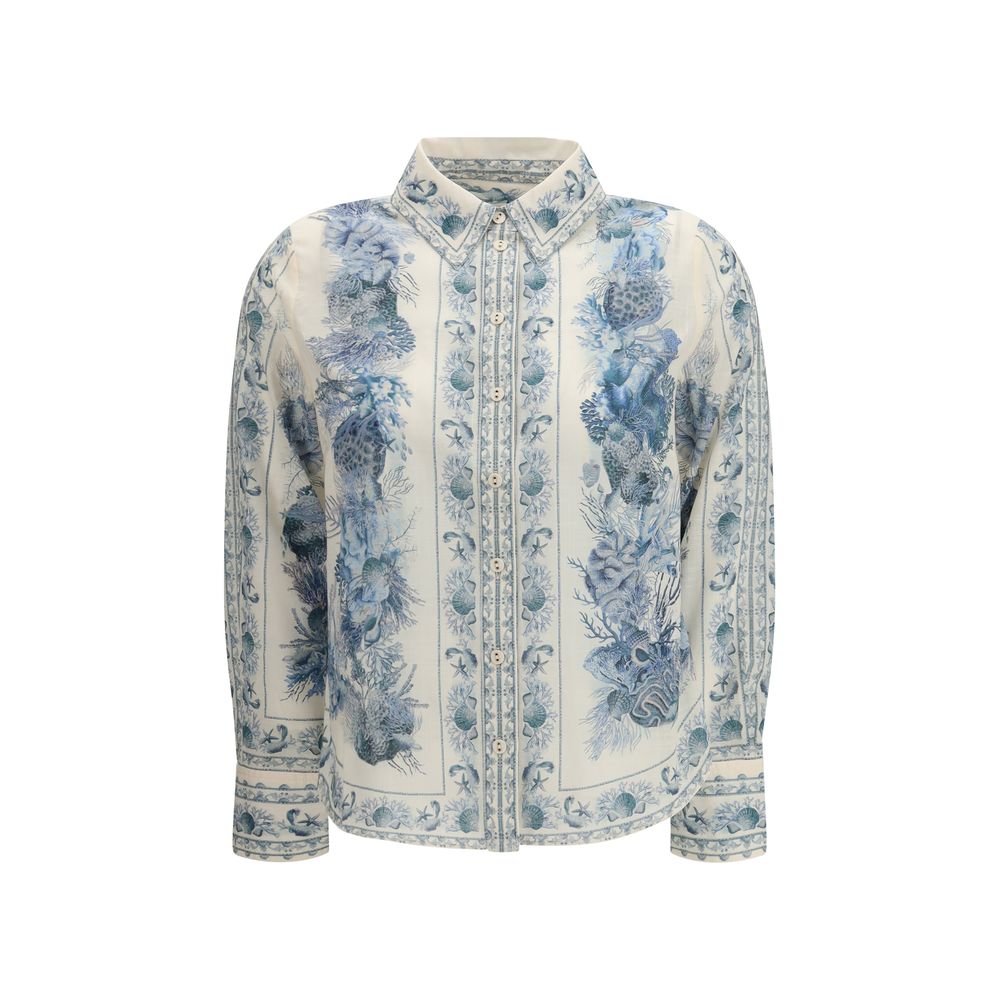 Zimmermann Multicolor Cotton Pattern Shirt