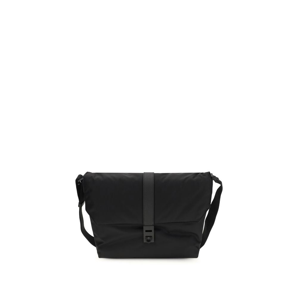 Ferragamo Black Nylon Shoulder Bag