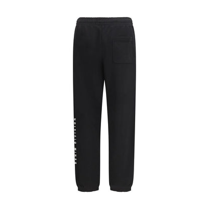 Diesel Black Cotton Casual Pants