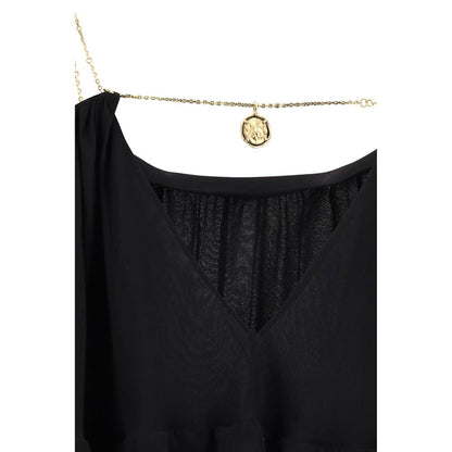 Chloé Black Silk Casual Dress