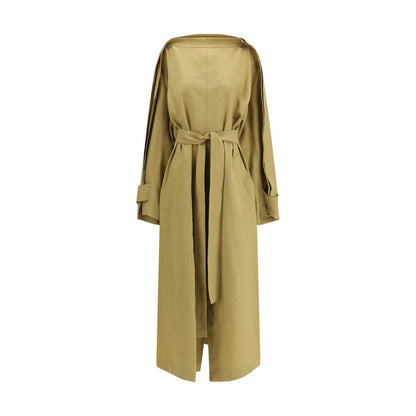 Petar Petrov Beige Lyocell Trench Coat
