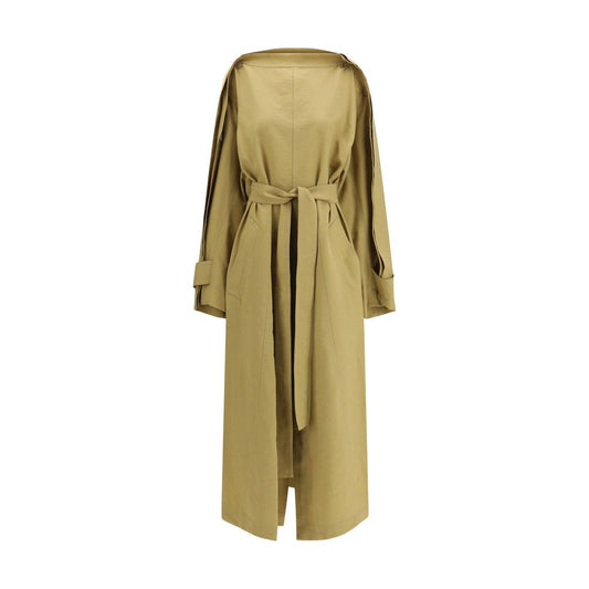 Petar Petrov Beige Lyocell Trench Coat