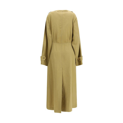 Petar Petrov Beige Lyocell Trench Coat