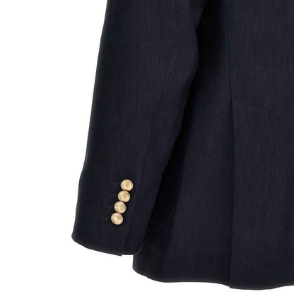 Brunello Cucinelli Blue Linen Blazer