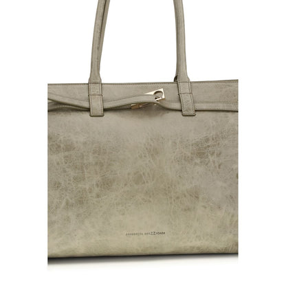 Benedetta Bruzziches Beige Calf Leather Bos Taurus Shoulder Bag