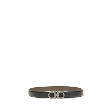 Ferragamo Blue Calf Leather Bos Taurus Regular Belt