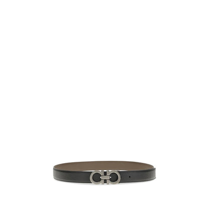 Ferragamo Blue Calf Leather Bos Taurus Regular Belt