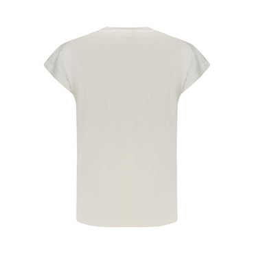 Pepe Jeans White Cotton Women T-Shirt