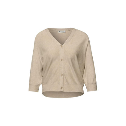 Street One Beige Viscose Cardigan