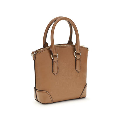 Michael Kors Beige Calf Leather Bos Taurus Handbag