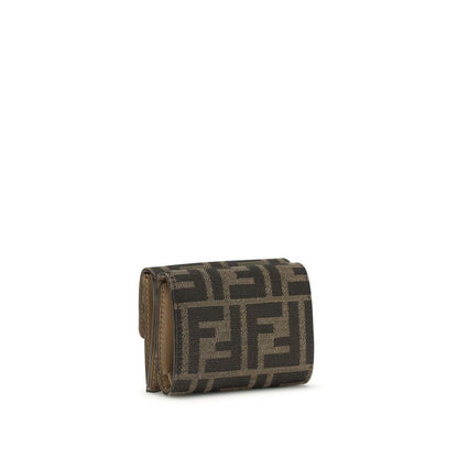 Fendi Brown Polyester Wallet