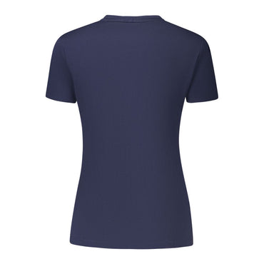 Guess Jeans Blue Organic Cotton Women T-Shirt