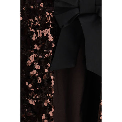 Ganni Brown Polyester Shirt