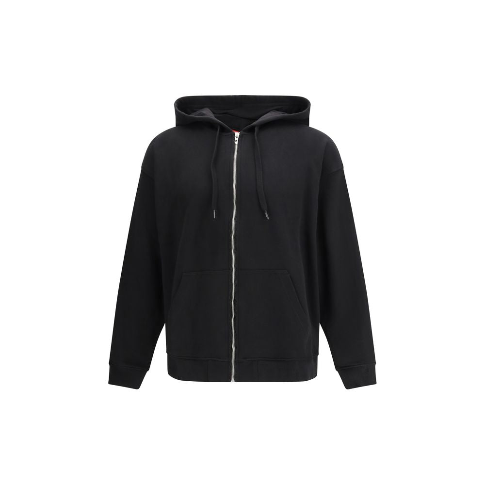 Diesel Black Cotton Sweatshirt
