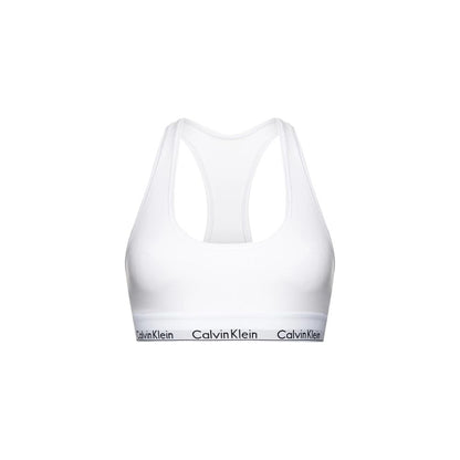 Calvin Klein Underwear White Cotton Bra