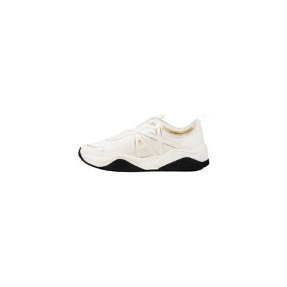 Armani Exchange White Polyester Athletic Sneakers