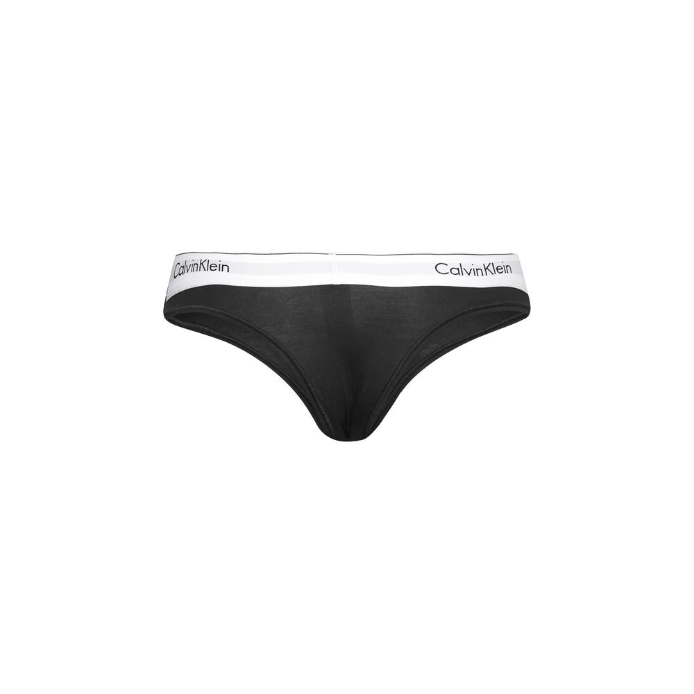 Calvin Klein Underwear Black Cotton Pantie