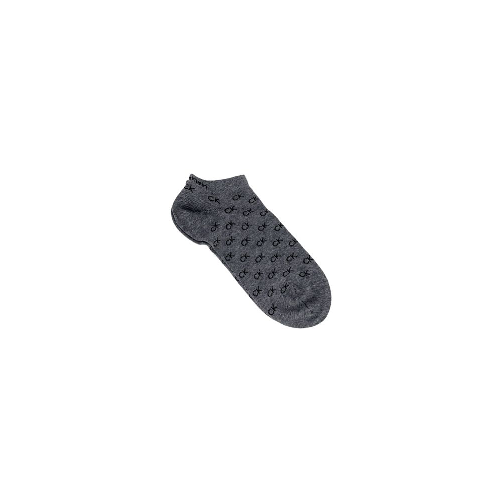Calvin Klein Gray Elastane Socks