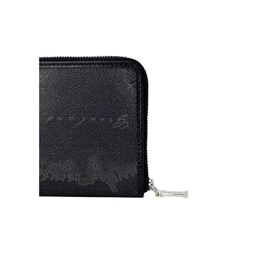 Alviero Martini Prima Classe Black Leather Wallet
