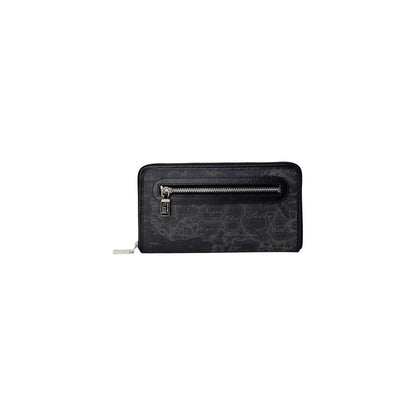 Alviero Martini Prima Classe Black Leather Wallet