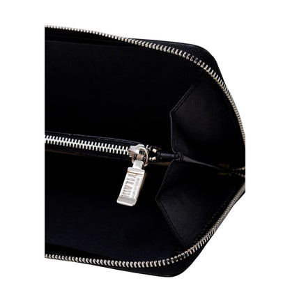 Alviero Martini Prima Classe Black Leather Wallet