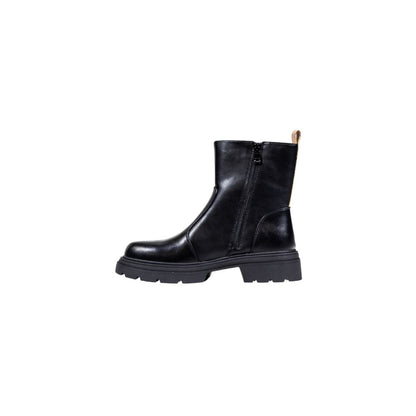 Alviero Martini Prima Classe Black Polyethylene Ankle Boots