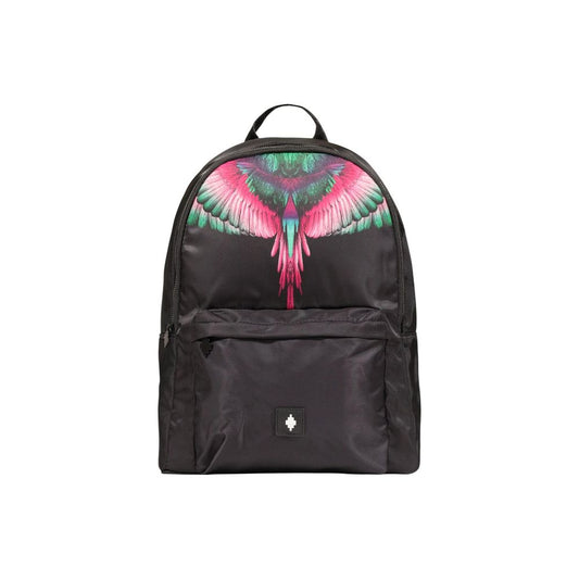 County of Milan Black Nylon Backpack