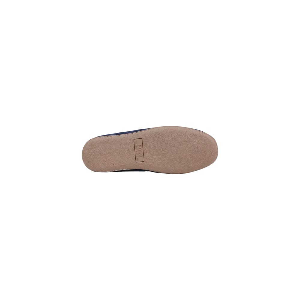 Ralph Lauren Blue Suede Leather Slippers