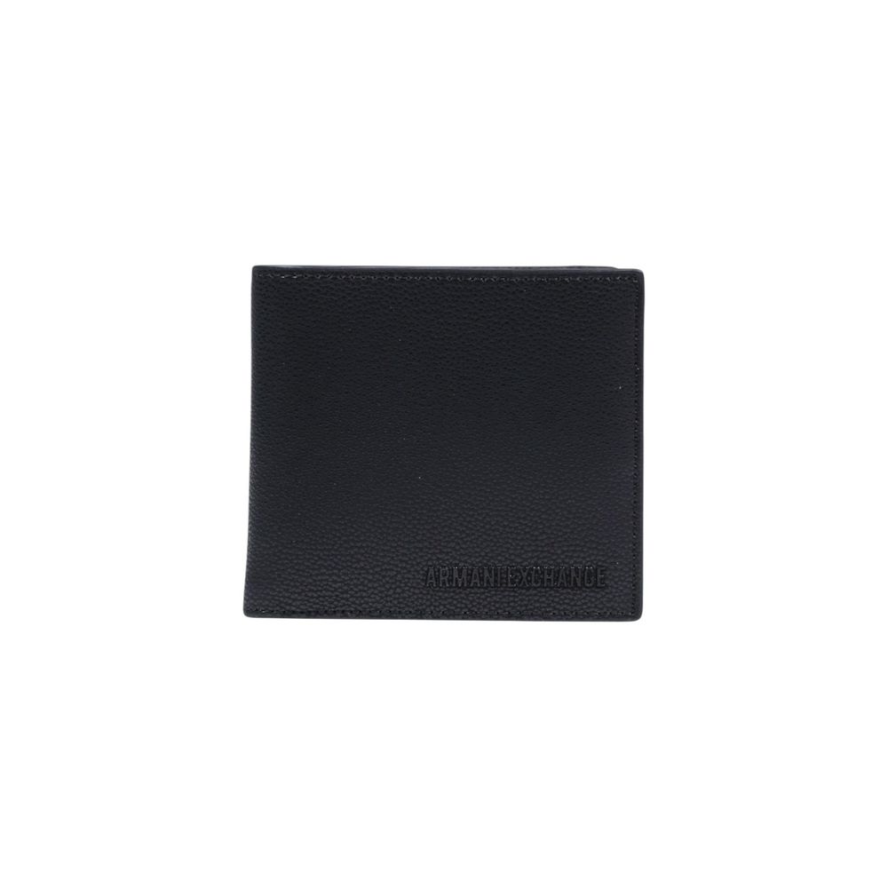 Armani Exchange Black Polyester Wallet