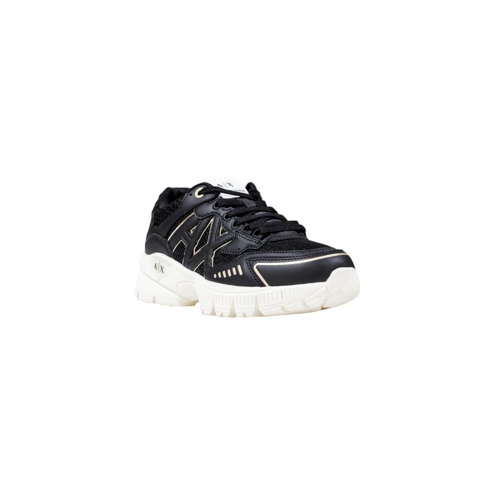 Armani Exchange Bicolor Polyester Athletic Sneakers