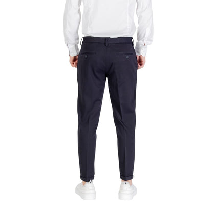 Antony Morato Blue Viscose Dress Pants
