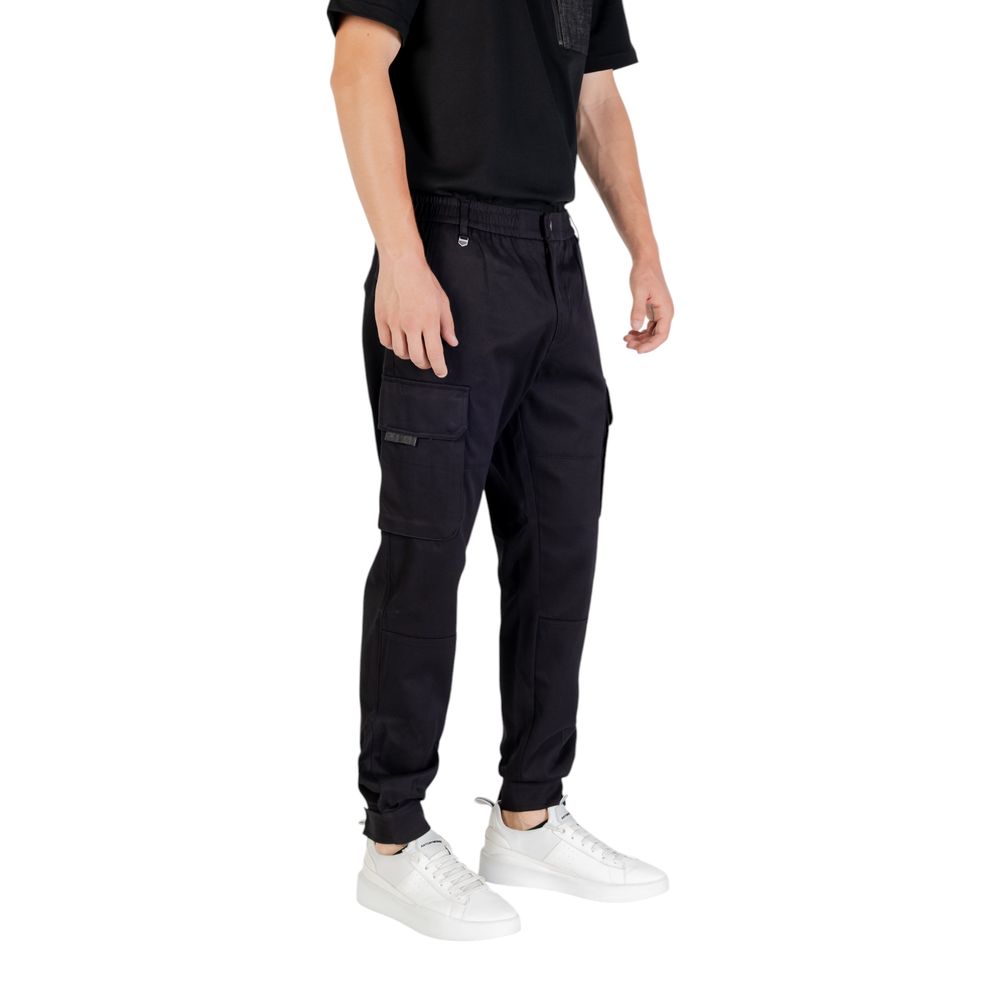 Antony Morato Black Viscose Casual Pants