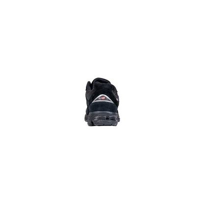 New Balance Black Suede Leather Athletic Sneakers