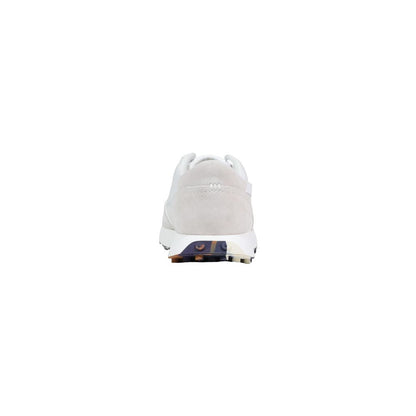 Diesel White Leather Athletic Sneakers