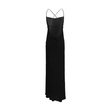 PINKO Black Polyester Casual Dress