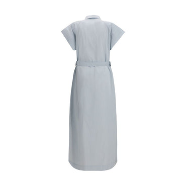 Jacob Cohen Blue Copper Long Dress