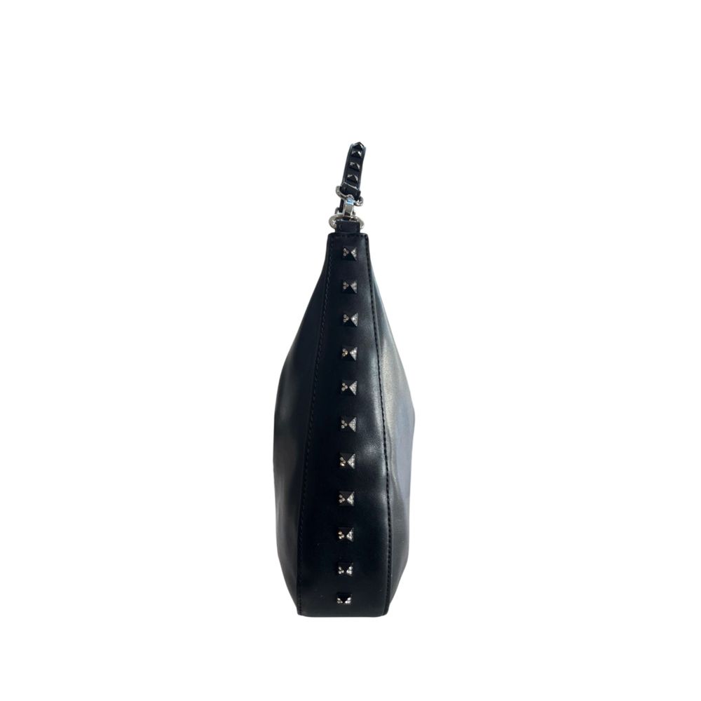 Twinset Black PU Women Shoulder Bag