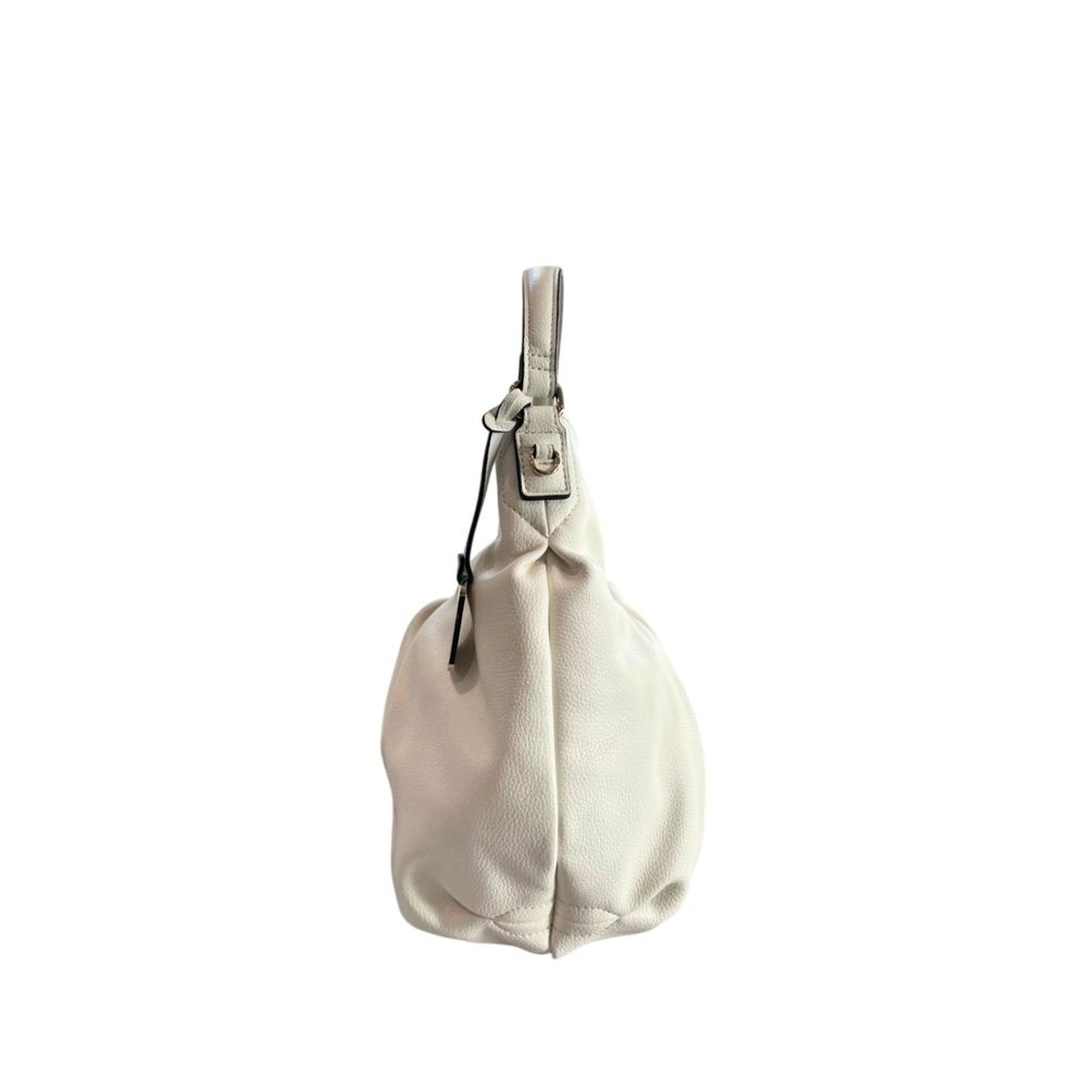 Twinset White PU Women Shoulder Bag