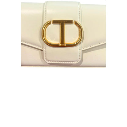 Twinset White PU Women Shoulder