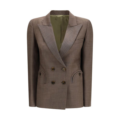 Blazé Milano Brown Fleece Wool Blazer