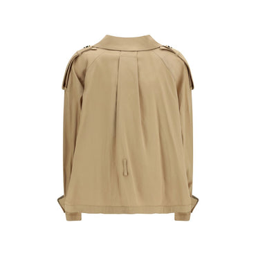 PINKO Beige Cotton Trench Coat