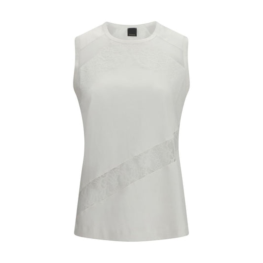 PINKO White Cotton T-Shirt