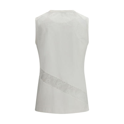 PINKO White Cotton T-Shirt