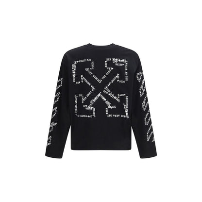 Off-White Black Cotton Sportswear